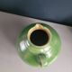 Green glazed terracotta jar