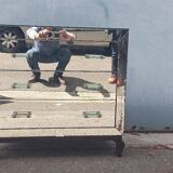 Commode miroir vintage