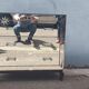 Commode miroir vintage
