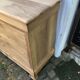Commode  éclaircie  en merisier massif