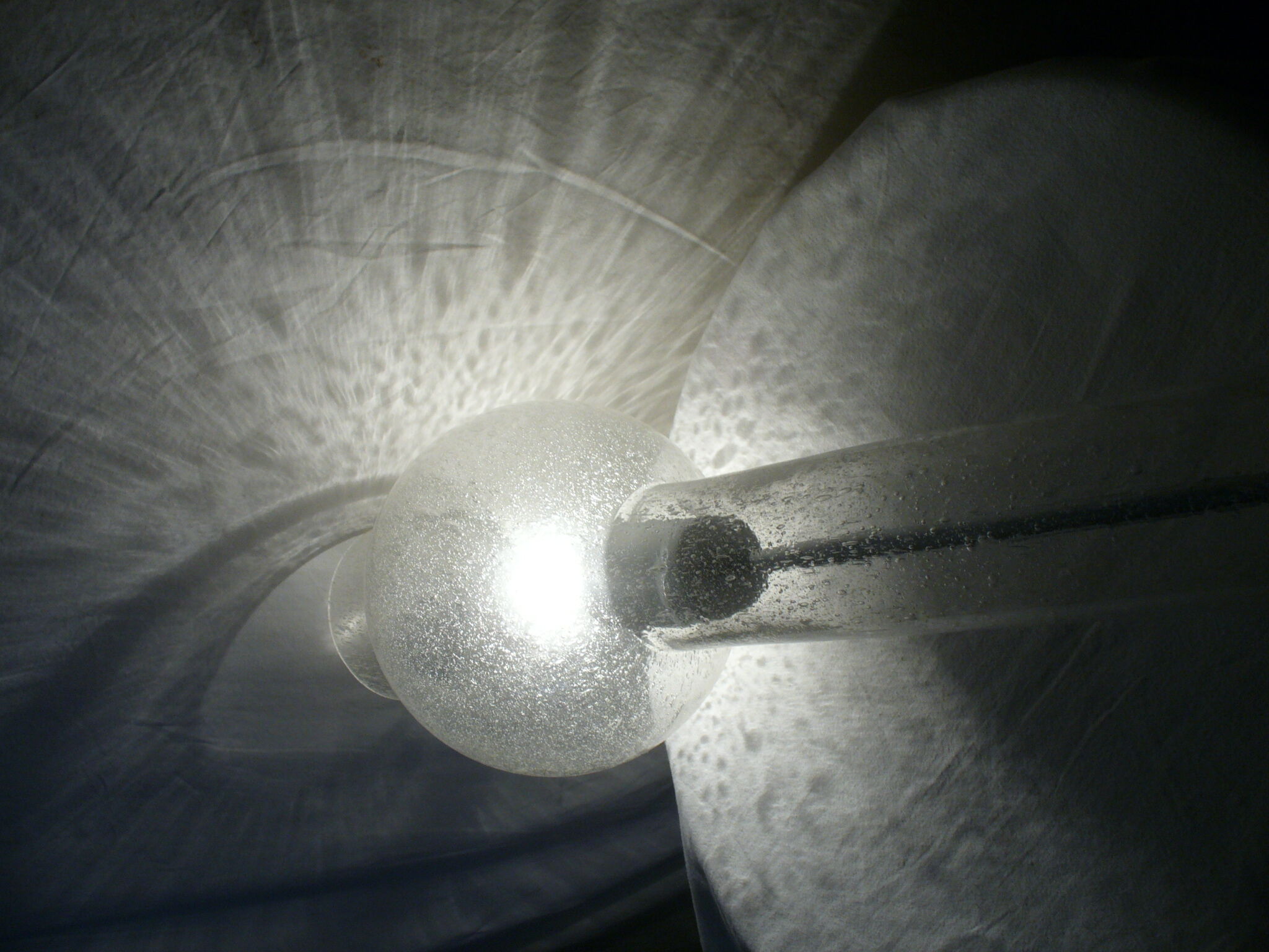 Hanging Staff leuchten - P 1115 - from the 60s