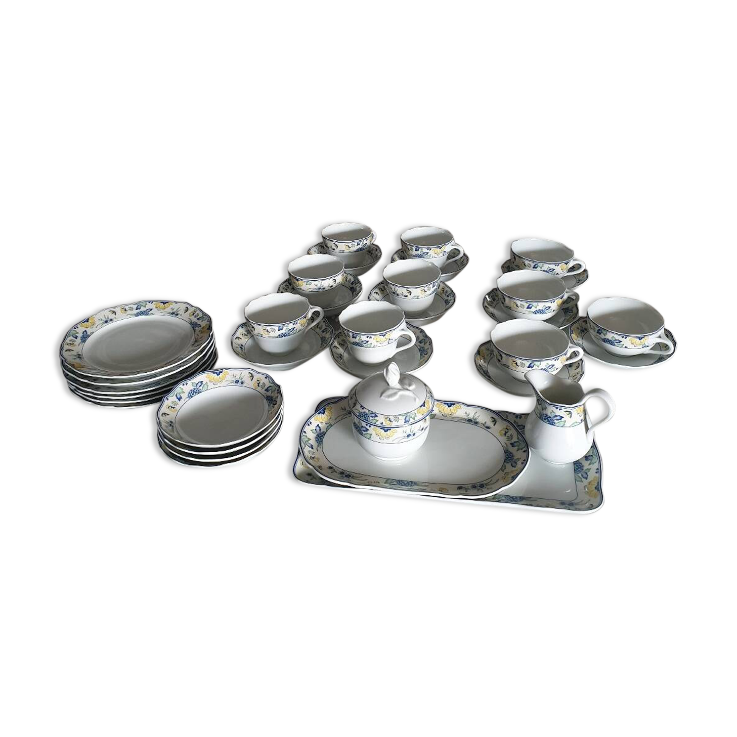 Hutschenreuther porcelain coffee service for 6 people
