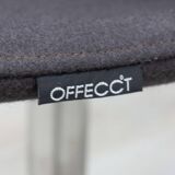 Palma chair from Offecct in dark gray fabric
