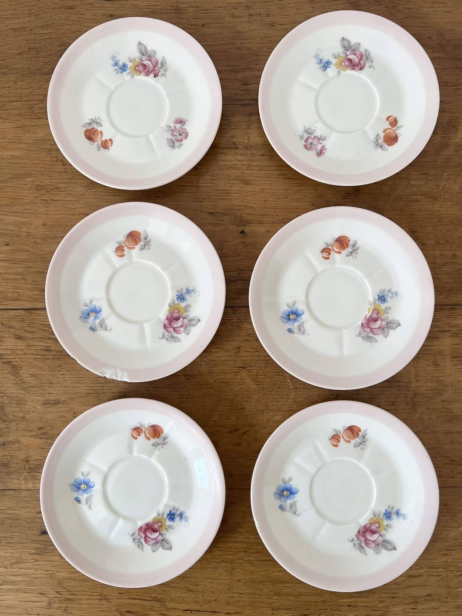 Antique Limoges porcelain dinnerette