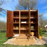 Vintage walnut cabinet