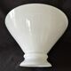 Large vintage white opaline lampshade suspension from the 1940s/50s Ø30cm