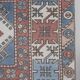 Handknotted wool turkish oushak rug 4'10" x 6'12"