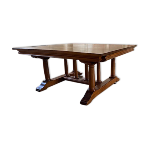 table ancienne en noyer - massif