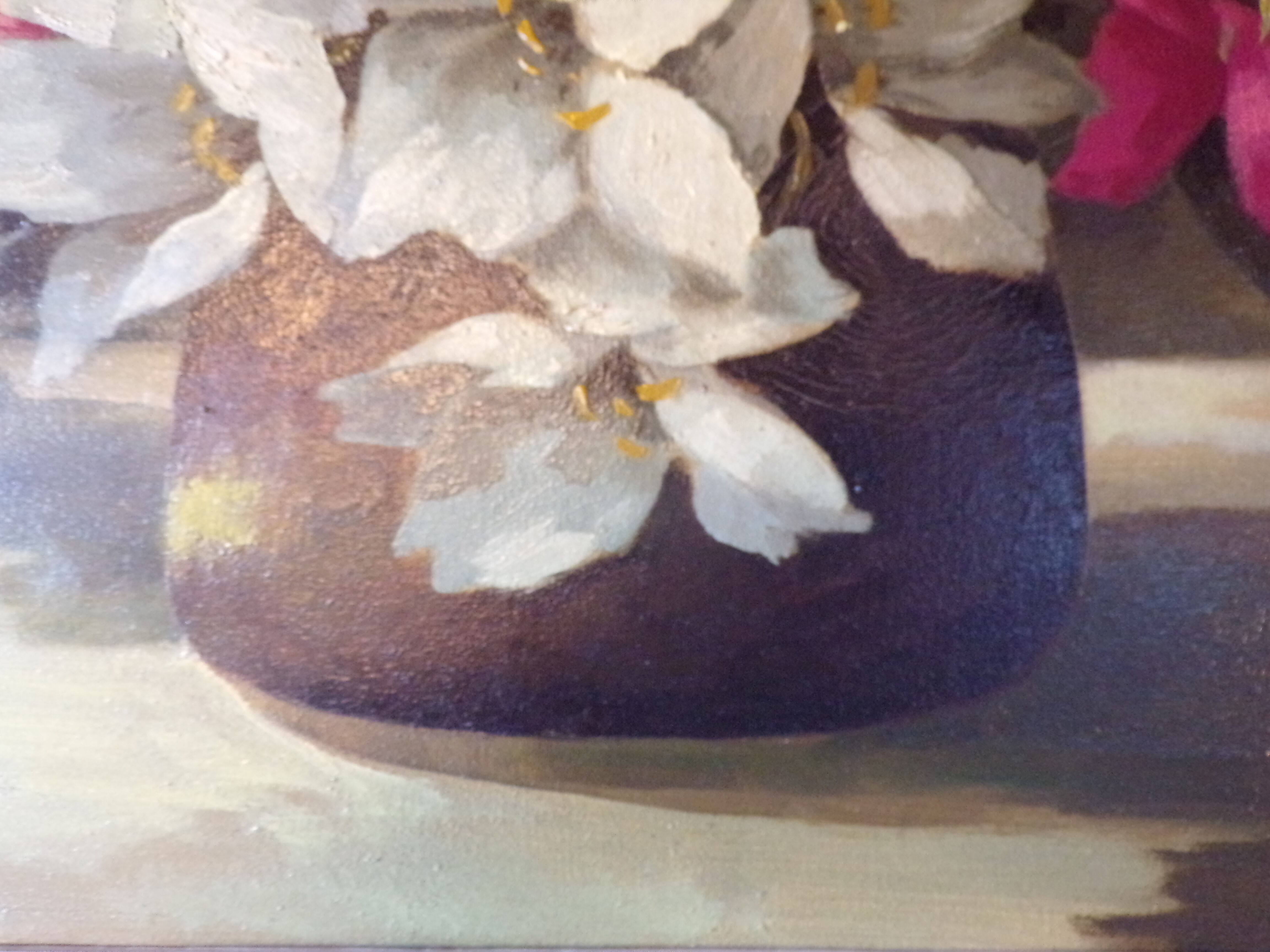 Still life on canvas