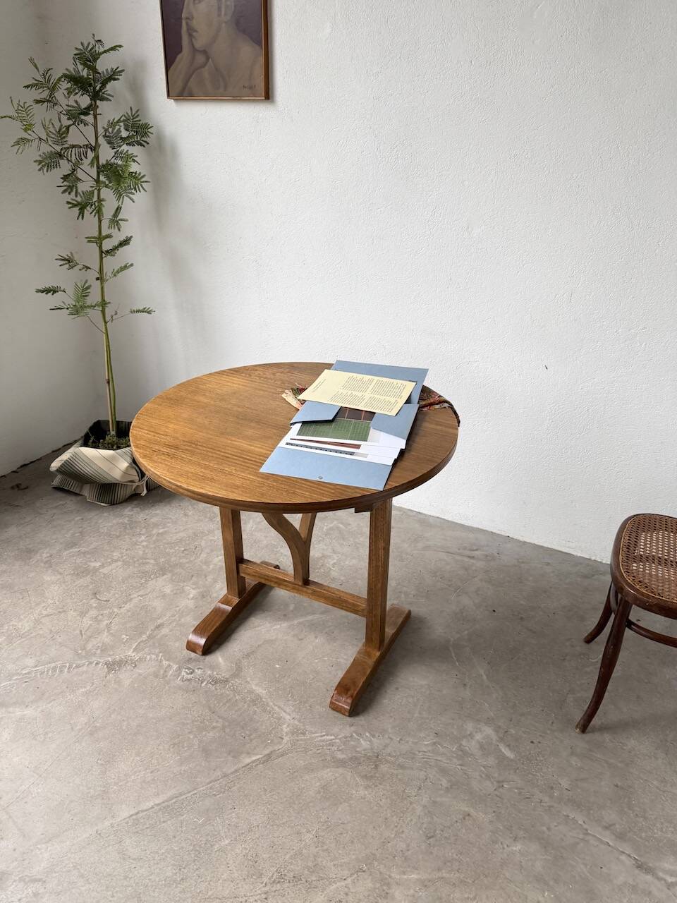 80s folding winegrower's table