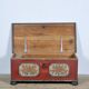 Folk art wedding chest from 1849