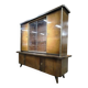 XL vintage wooden display cabinet/buffet/wall unit