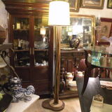 Exotic Natural Wood Floor Lamp 1950, 1960