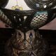 Large potiche vase in cermal and orientalist silver Morocco