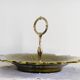 Fruit dish in slip, Sarreguemines earthenware, bowl