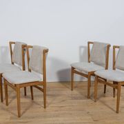 Mid Century Oak Model 171 Dining Chairs from Slagelse Møbelværk, Denmark.
