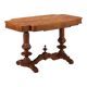 Small antique Umbertino table in walnut, Italy, 19th century.