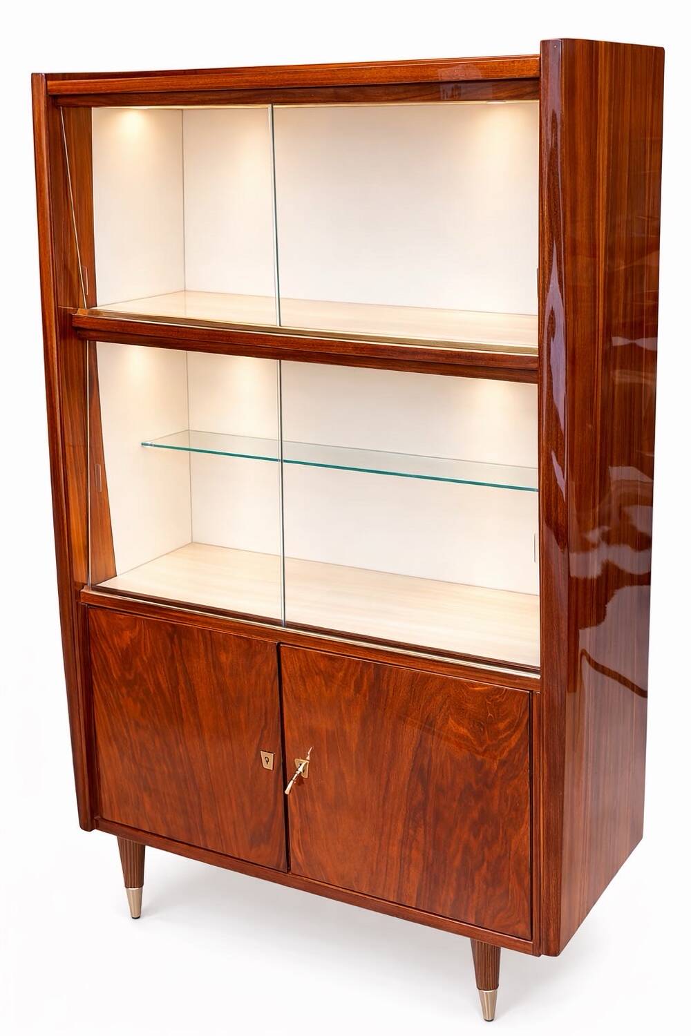 Display cabinet Maison Capelle, France 1960s