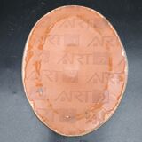 Brutalist Ashtray by Arte3 1980 Spain In Bronze and Silver Metal