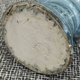 Blue vase with handle Lucette Pillet DlG Blin