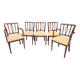 Mobilier de salon anglais en acajou vers 1900