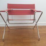 Pair of D4 folding armchairs by Marcel Breuer,  Tecta edition