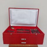 Ménagère 130 pieces en métal argenté orfèvrerie Platil