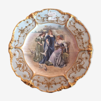 Jean Pouyat's scalloped plate 19th century