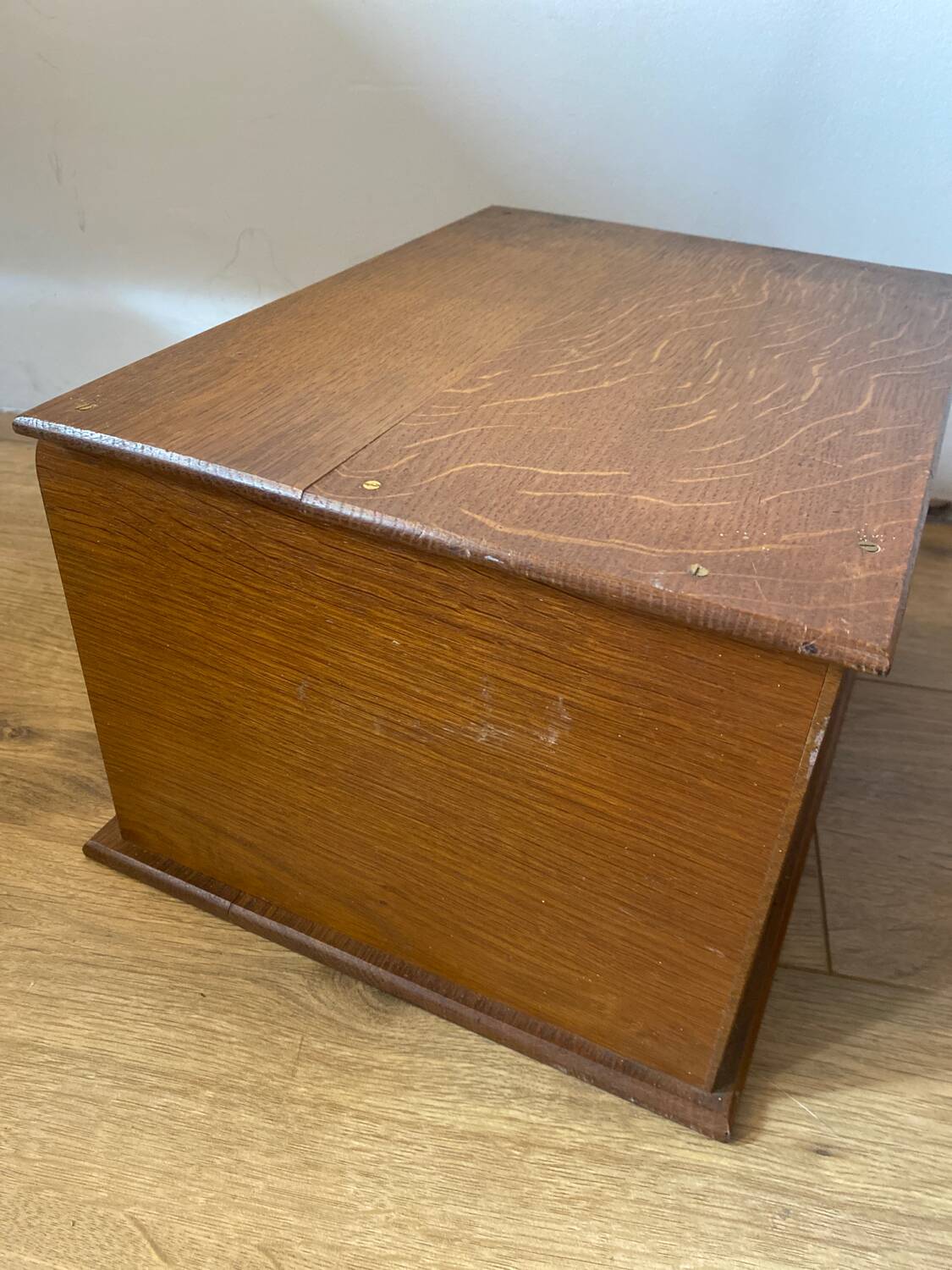 Two Wooden Office Mail Sorter