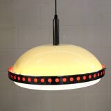 Space age plastic UFO ceiling lamp *** Massive *** Belgian design