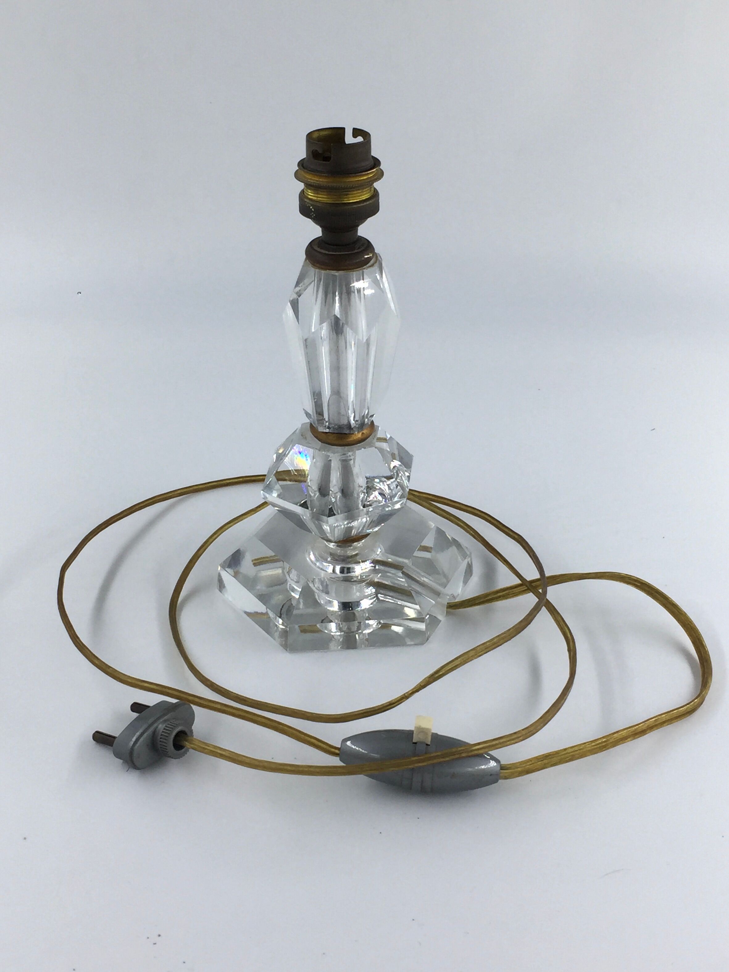 Ancient Crystal Lamp Foot