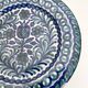 Fajalauza enamelled flat plate