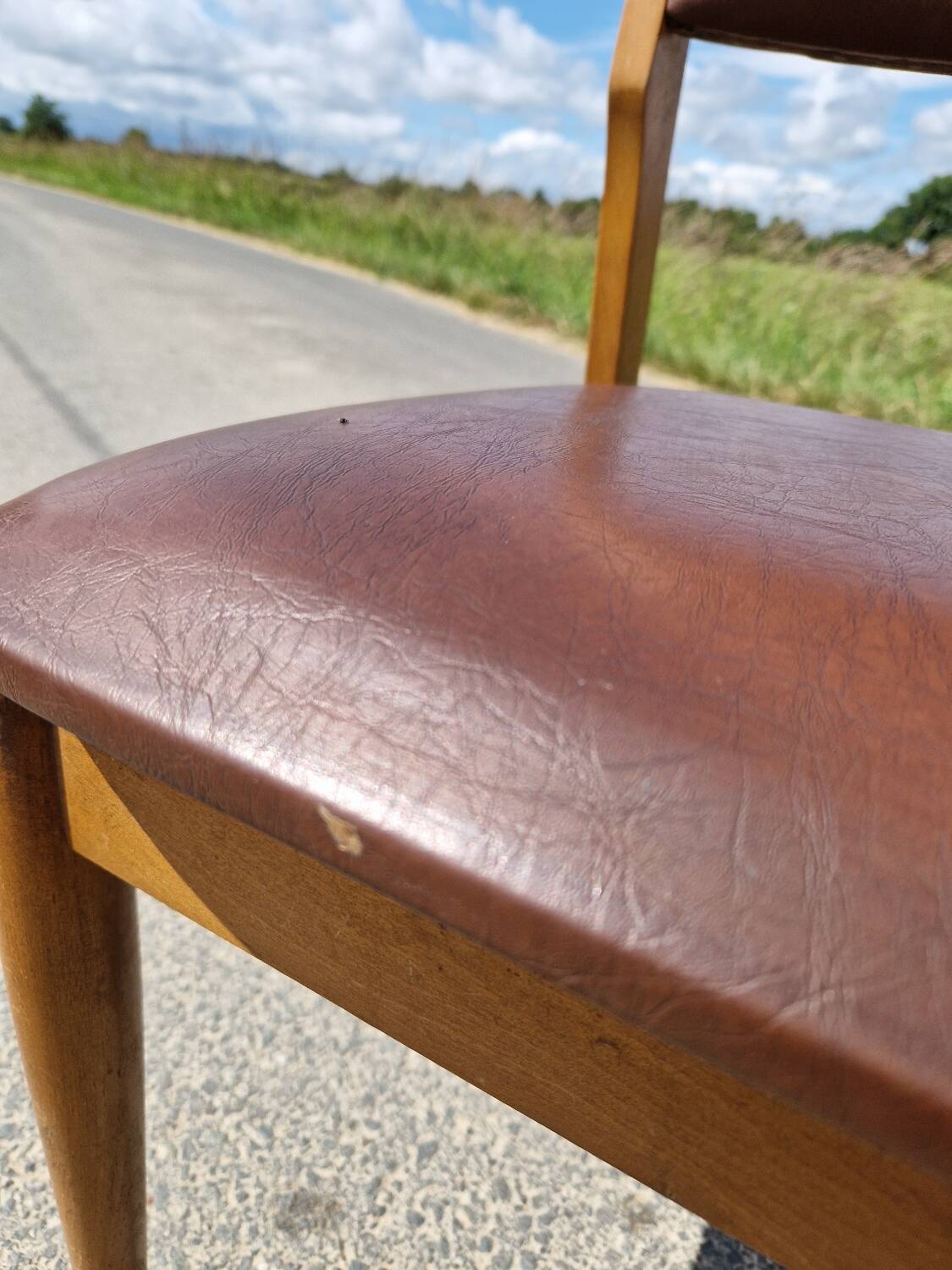 Set of 4 vintage Scandinavian chairs