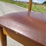 Set of 4 vintage Scandinavian chairs