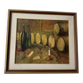 Peinture à l’huile nature morte
