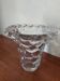 Vase en cristal transparent Pierre D'Avesn , Art Deco