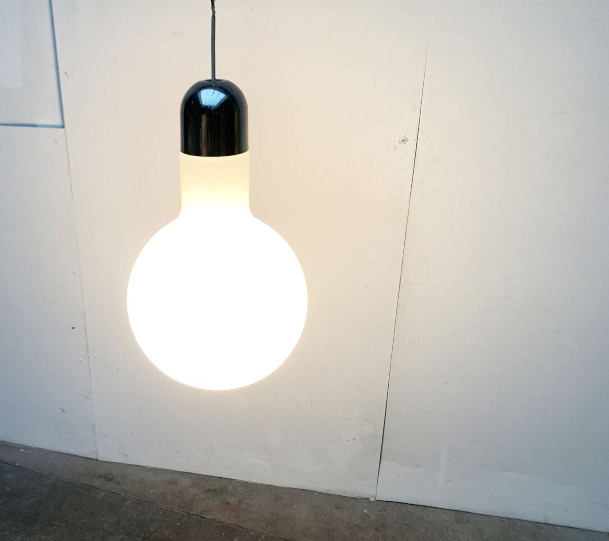 Swiss Minimalist Space Age Pendant Lamp by Temde, 1960s