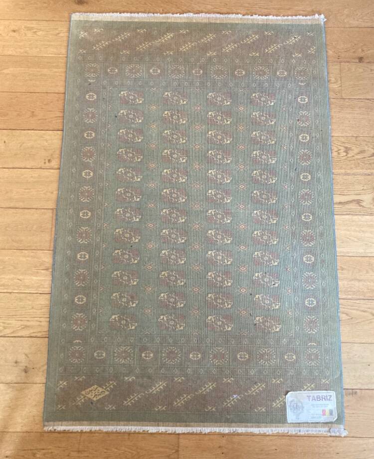 Tabriz silk carpet, Iran 20th century.