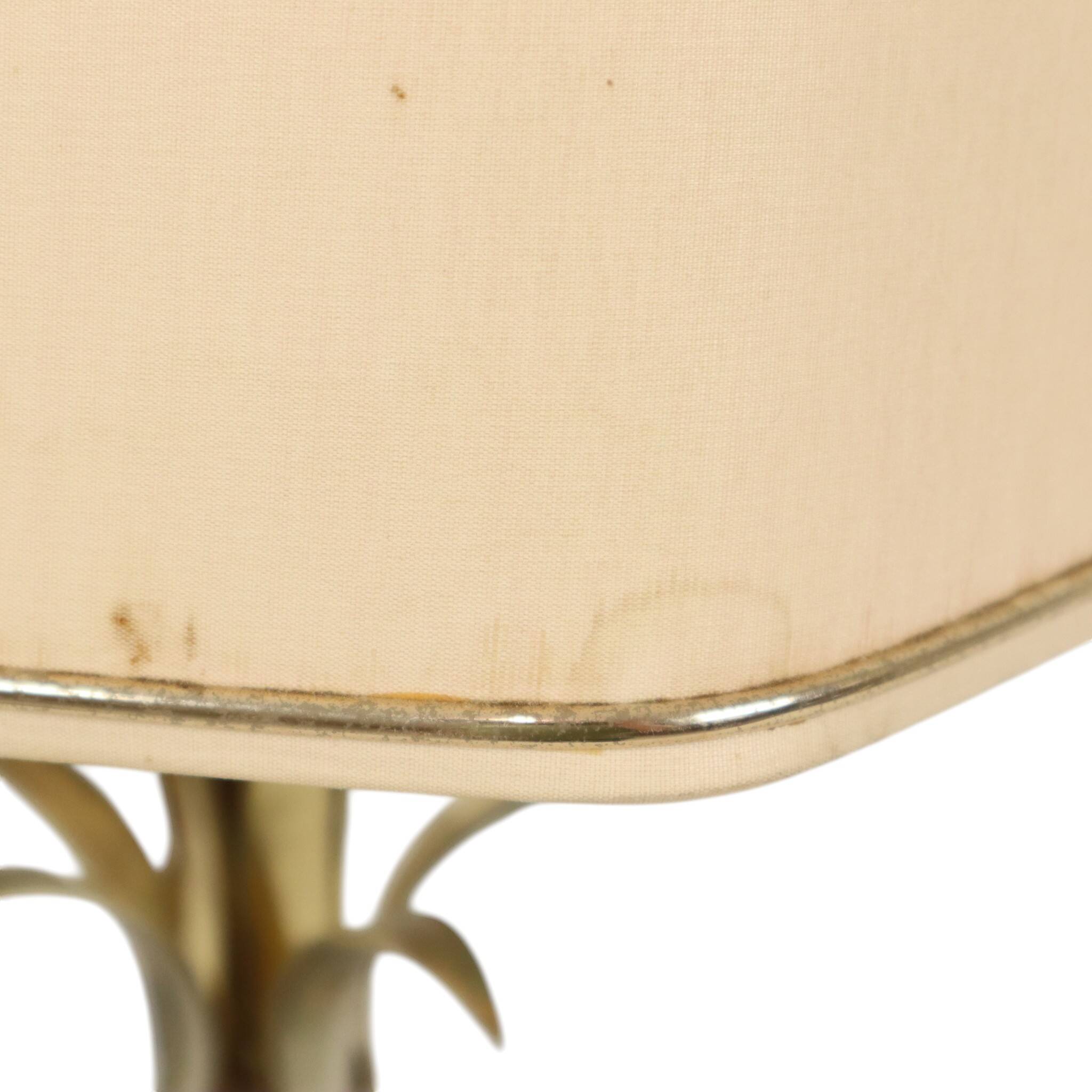 Vintage Palm Tree Pineapple Table Lamp, Massive, 1970s, 48cm