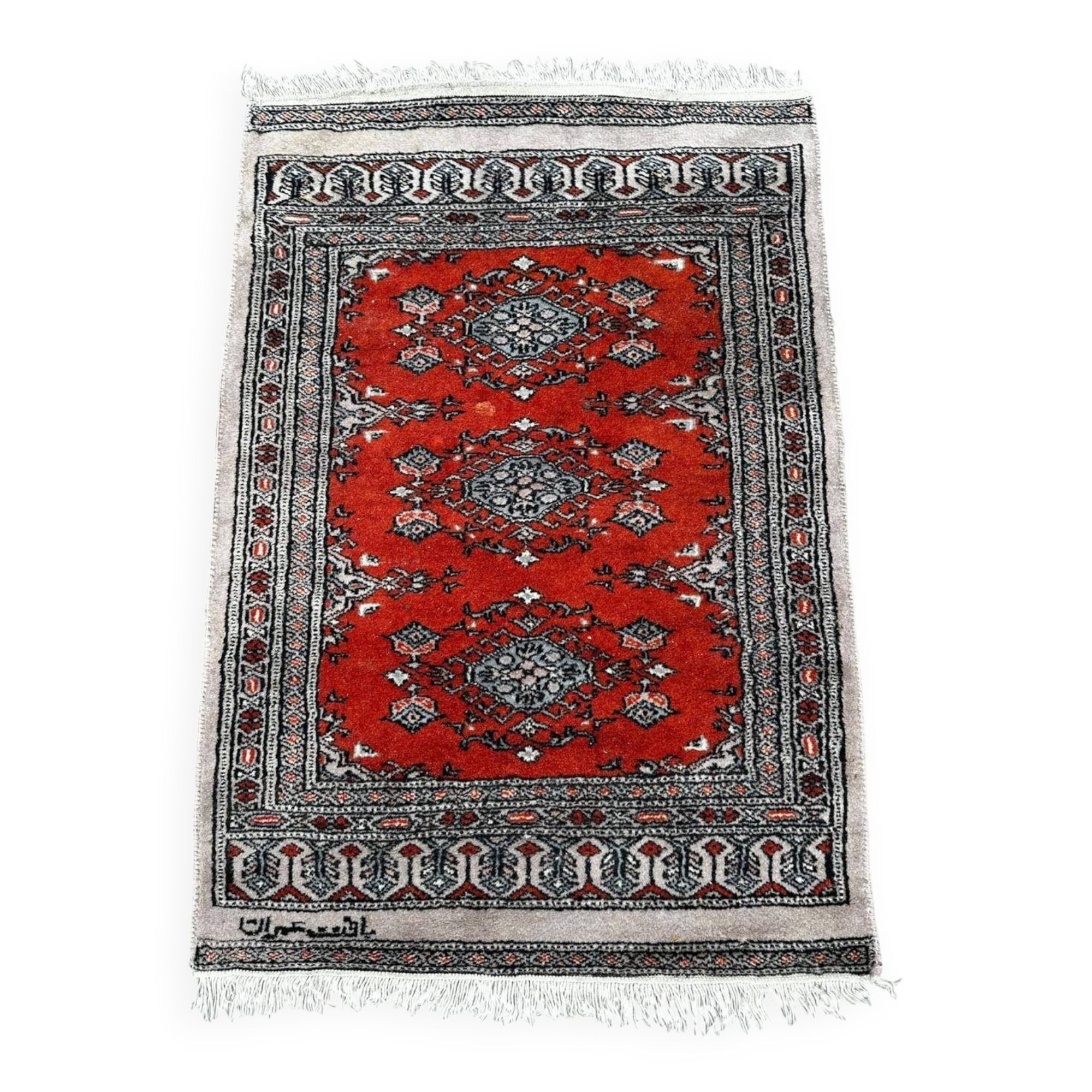 Handmade Persian rug 100cm x 60cm
