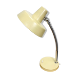 Lampe de table à col de cygne beige, années 1960