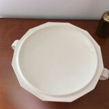 Old dodecagon tureen opaque porcelain Ceranord "Minerva"