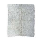 Large Scandinavian Rya rug wool from the 1960s.