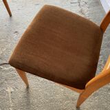 Lot de 4 chaises de salle à manger du milieu des années 1970 par Schreiber