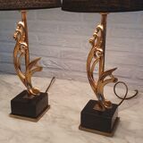 Pair of Deknudt lamps