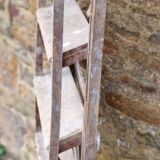 Antique wooden stepladder