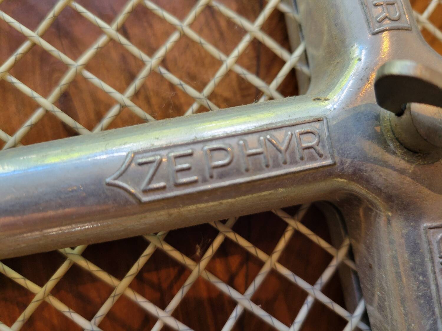 Old Donnay tennis racket