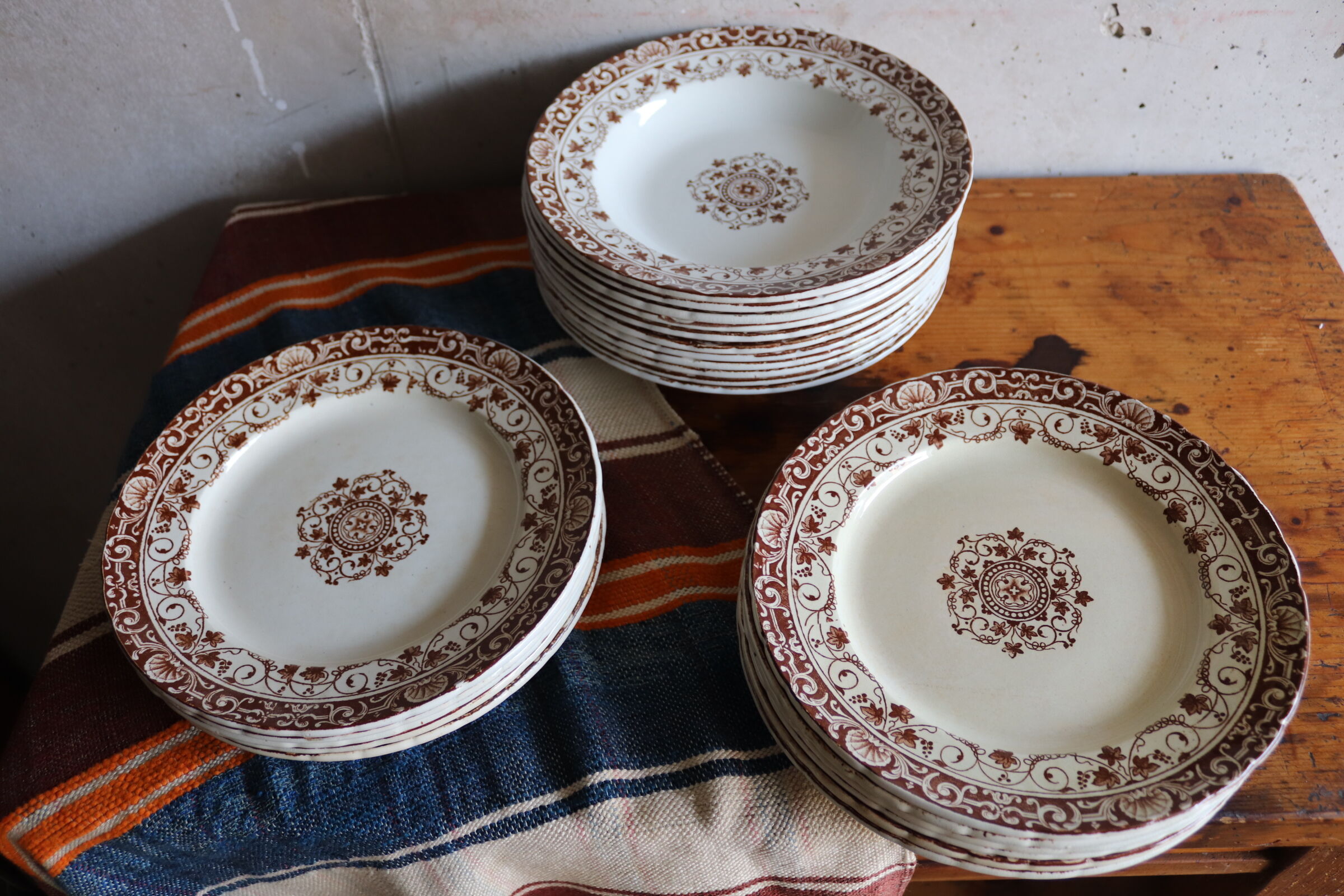 22 plates Jules Vieillard Louis LX