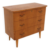 Commode scandinave en teck, Suède, 1950