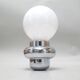 Chrome wall light Allibert from the 1980s